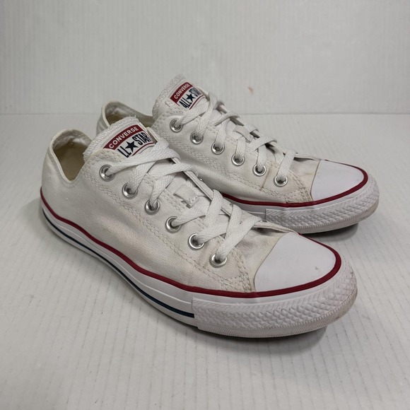 Converse Shoes - Converse Chuck Taylor All Star Shoes Mens 7 Womens 9 White Canvas Sneakers M7652